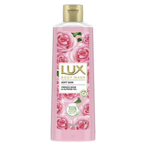 Lux Body Wash with French Rose Fragrance And Almond Oil