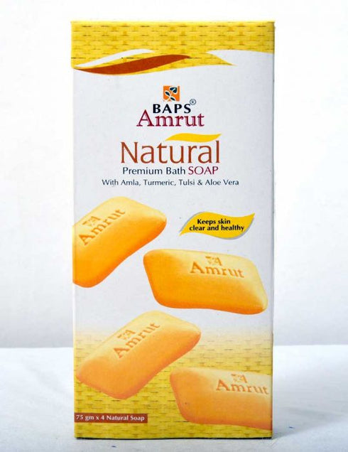 Baps Amrut Natural Premium Bath Soap 75 gm