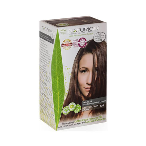 Naturigin Permanent Hair Colour Light Chocolate Brown