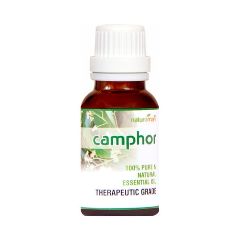 Naturoman Camphor Pure and Natural Essential Oil bottle of 15 ml Oil
