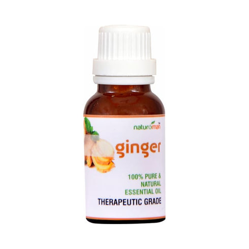 Naturoman Ginger Pure and Natural Essential Oil bottle of 100 ml Oil