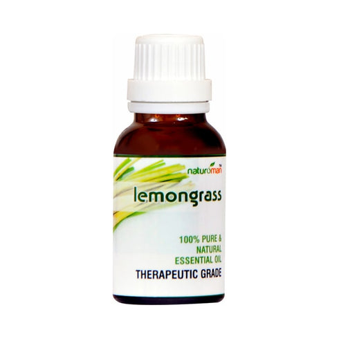 Naturoman LemonGrass Pure and Natural Essential Oil bottle of 15 ml Oil