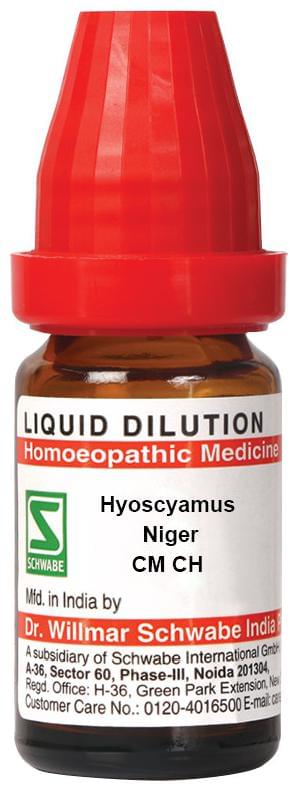 Dr Willmar Schwabe India Hyoscyamus Niger Dilution CM CH