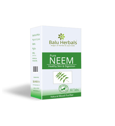 Balu Herbals Neem 60 Tabs
