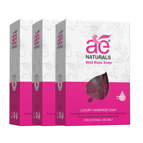 Ae Naturals Handmade Wild Rose Soap 100g