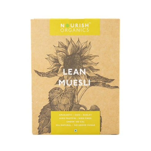 Nourish Organics Muesli Lean box of 300g Muesli
