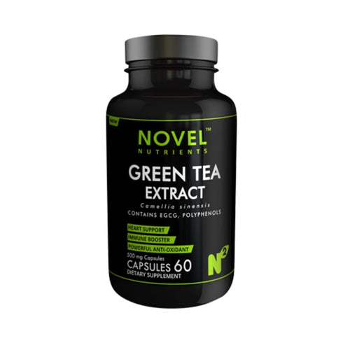 Novel Nutrients Green Tea Extract 500mg Capsule | 60 capsules