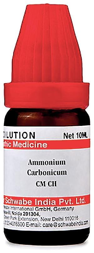 Dr Willmar Schwabe India Ammonium Carbonicum Dilution CM CH