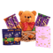 Cadbury Valentines Nut Lovers Hamper with Teddy and Card