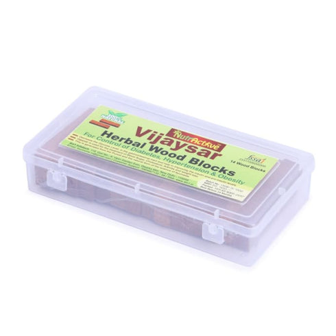 NutrActive Vijaysar Herbal Wood Blocks