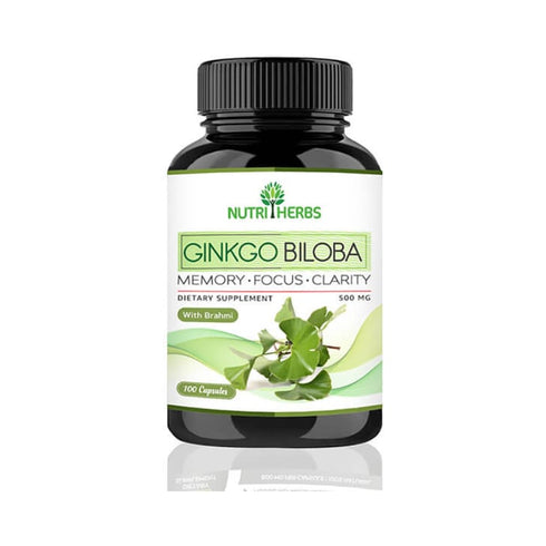Nutriherbs Ginkgo Bilobo 500mg Capsule