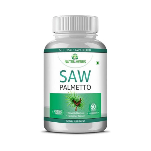 Nutriherbs Saw Palmetto 450mg Capsule 60 capsules