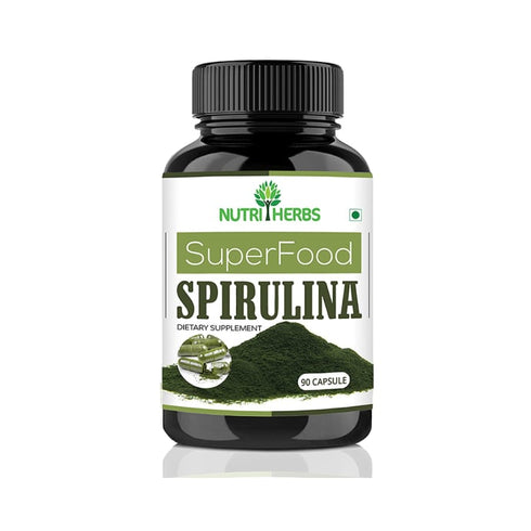 Nutriherbs Superfood Spirulina 500g Capsule 90 capsules