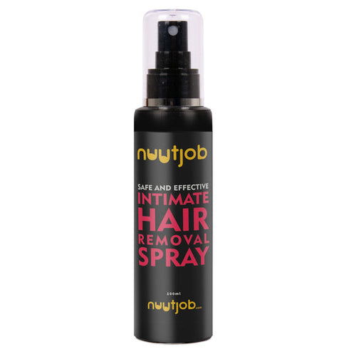 Nuutjob Complete Hair Removal Care Kit | Hair Removal Spray Ayurvedic Formulation + Intimate Brightening cream + Hair Reducer Gel | 260 ml combo pack