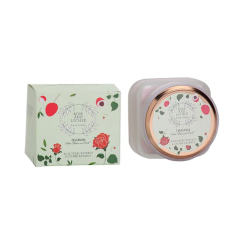 Nyassa Rose and Lychee Face Cream 50 g