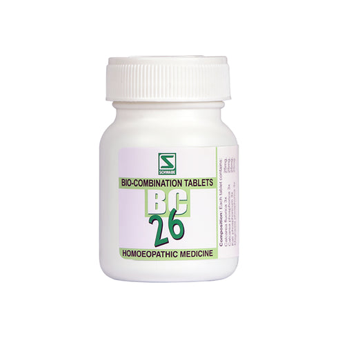 Dr Willmar Schwabe India Bio Combination 26 (BC 26) Tablet