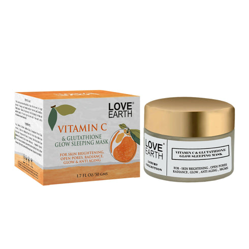 Love Earth Vitamin C and Glutathione Glow Sleeping Mask