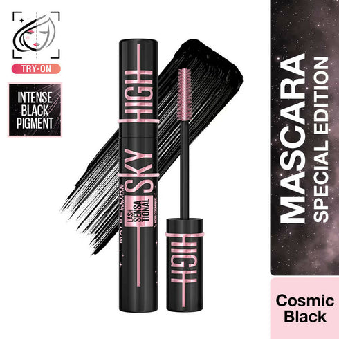 Maybelline New York Lash Sensational Sky High Waterproof Mascara | Cosmic Black