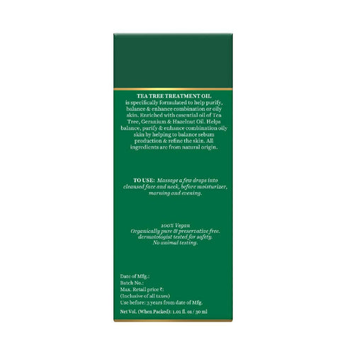 Biotique Tea Tree Treatment Face Oil 30ml