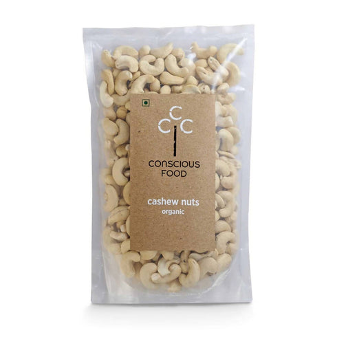 Conscious Food Organic Cashew Nuts |Kaju