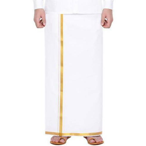 Ramraj Cotton Silver Sun Dhoti