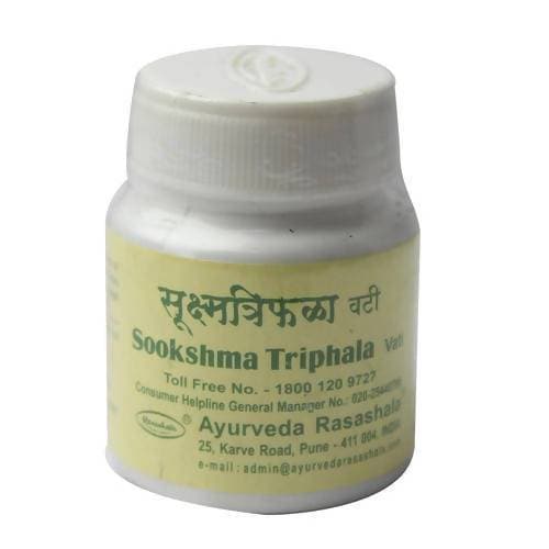 Ayurveda Rasashala Sookshma Triphala Tablet PUSHMYCART