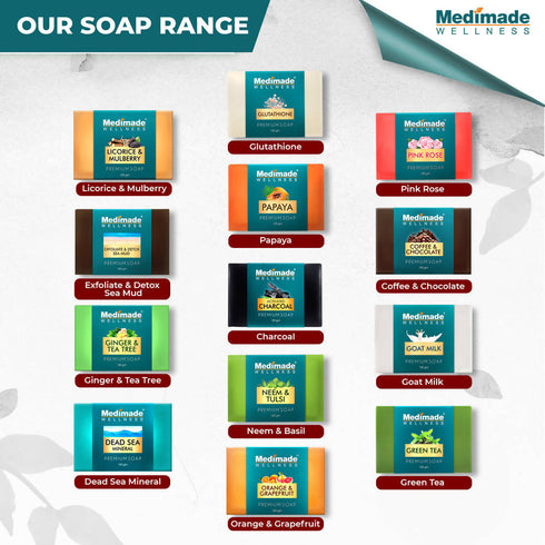 Medimade Wellness Pink Rose Premium Soap