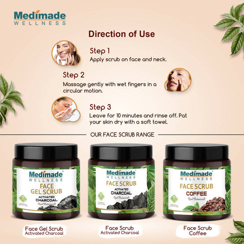 Medimade Wellness Coffee Face Scrub
