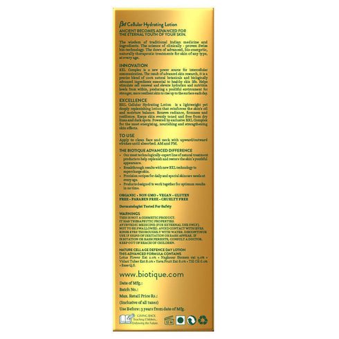 Biotique BXL Cellular Replenish - Hydrating Lotion 200g