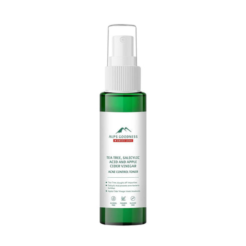 Alps Goodness Acne Control Toner for Oily Skin with Tea Tree Apple Cider Vinegar and Salicylic Acid