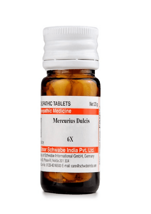 Dr Willmar Schwabe India Mercurius Dulcis Trituration Tablet 6X