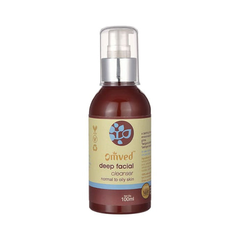 Omved Deep Facial Cleanser,bottle of 100 ml Cleanser