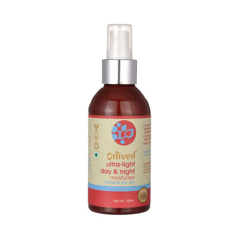 Omved Ultra-Light Day & Night Moisturiser,bottle of 100 ml Moisturiser