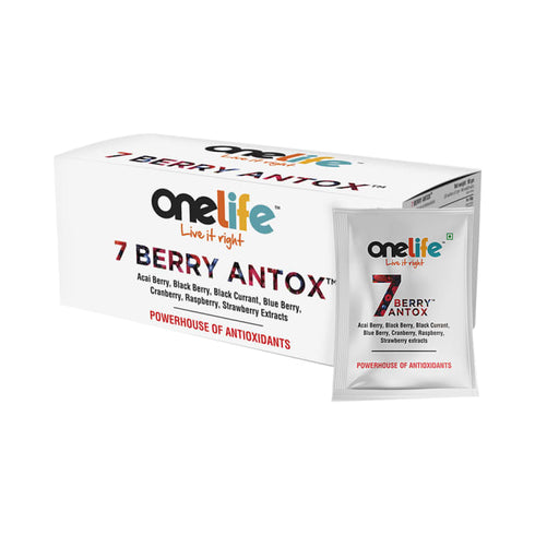 OneLife 7 Berry Antox Sachet 3gm Each box of 30 Sachets