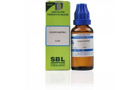 SBL Oleum Santali Dilution 6 CH