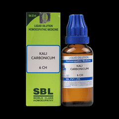 SBL Kali Carbonicum Dilution 6 CH