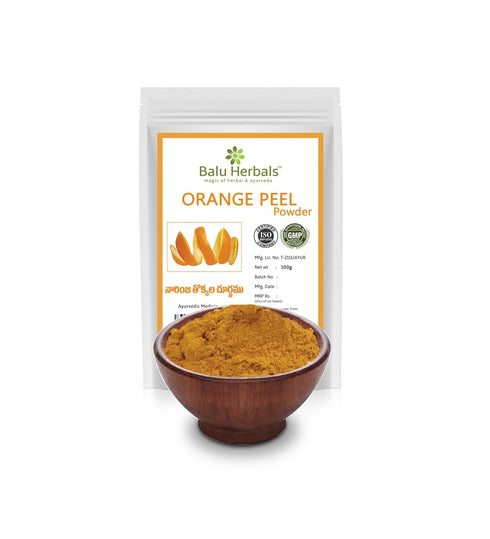 Balu Herbals Orange Peel Powder 100g