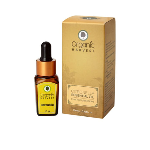 Organic Harvest Citronella Essential Oil 10 ml