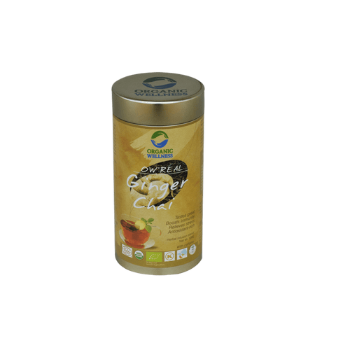 Organic Wellness OW' REAL Chai Infusion Blend Ginger 100 g Powder
