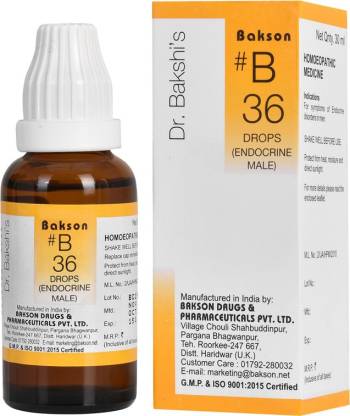 Bakson's B36 Endocrine Male Drop