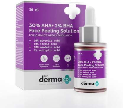 The Derma co 30% AHA + 2% BHA Peeling Solution