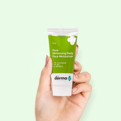 The Derma co Pore Minimizing Daily Face Moisturizer with 3% Niacinamide 3% PHA and pREFINYL