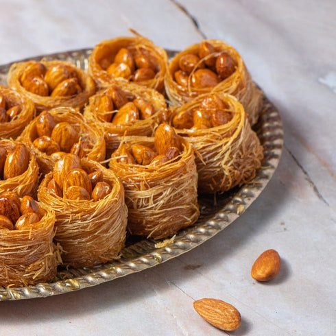 The Baklava Box Oshe Bul Bul Almond Baklava Nest Baklava