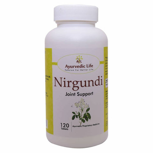 Ayurvedic Life Nirgundi Joint Support Tablets