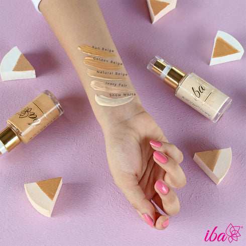 Iba Pure Skin Liquid Foundation SPF 15 Natural Beige