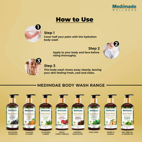 Medimade Wellness Almond & Honey Body Wash