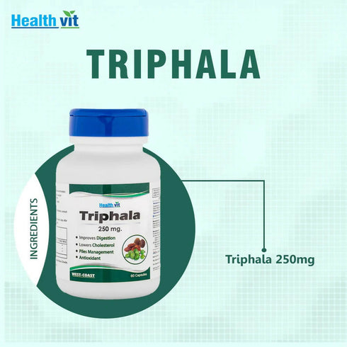 Healthvit Pure Herb Triphala Capsules