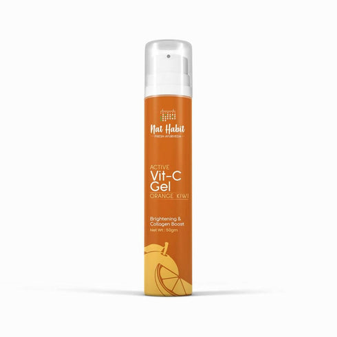 Nat Habit Active Orange Kiwi Vit| C Face Gel