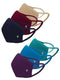 Ramraj Cotton Knitted Color Face Mask |3 Pieces Pack