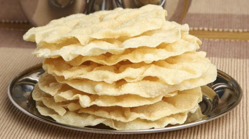 Olive Mithai Shop Rice Papad White